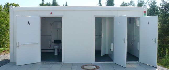 Sanitär- und WC-Container